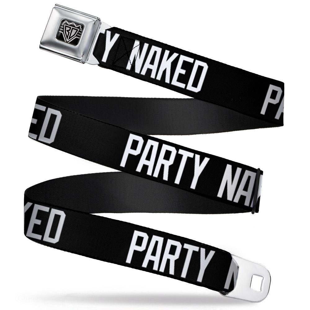 6951 Unisex-Adult's Seatbelt Belt Party Naked Quote Kids, Multicolor, 20-36